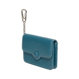 ドットコンパクトキーリングカードウォレット dusty blue