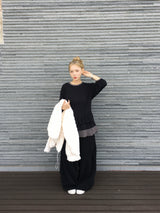 ノエルドットフリルレイヤードワンピース (2c)