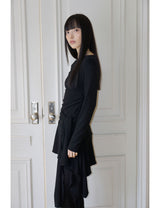ルシュド ボート ロング ティー(BLACK)