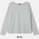 Chris Boatneck Loose Fit Button Long Sleeve T-Shirt