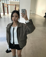 モヘアパンプキンショーツ