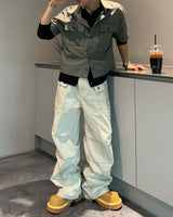 Deep Dyeing Incision Pants