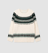 No.1522 damage D nordic KNIT (4color)