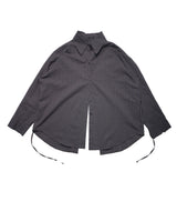 OPEN STRAP CHECK SHIRT