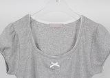 RIBBON PUFF TEE