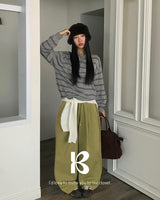 [ORIGINAL] ROSE Pintuck Cotton Pants