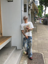No.1798 F クロップ カッティング ハーフT (3color)