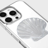shell epoxy bumper case (silver frame)