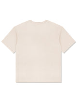 UNISEX Overfit Surfboob Embossed Logo Short Sleeve T-Shirt Cream (FCE2TS405M)