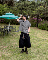 バーノンパッチストラップバミューダパンツ