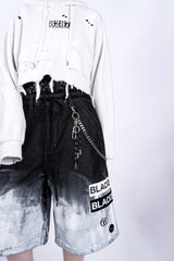 BBD Key Ring B Logo Pants Chain (Silver)