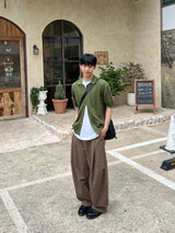 Vine Cotton Curved Pants – M, L (3 Colors)