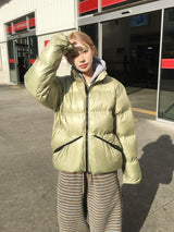 アクティックグロッシーパッファーショートパディング (5c)