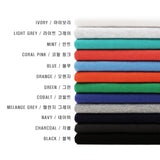 LMNルヴァン USAコットンオーバーサイズフィットスリットフーディー(12 colors)