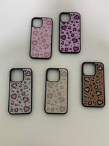 heart leopard (pink) case 