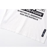 LB コーヒーショップウォッシュドTシャツ (アイボリー)