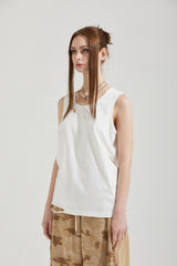 DRILL SLEEVELESS TOP