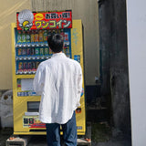 ASCLO ピュアワッシャーオーバーフィットシャツ (6color)