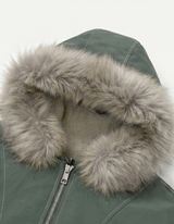 Berlin Fur Trimmed Padded Jumper