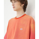 ウォッシュドピンストライプTシャツ