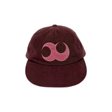 ベーシック ロゴ ウォッシュド キャップ (BURGUNDY)