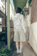 エンジェルウィングバミューダパンツ (グレー)