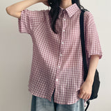 Eight Cool Hoodle Check Short Sleeve Shirt