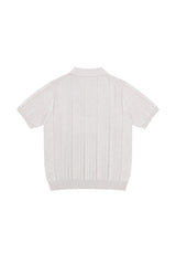 Linen Blend Polo Shirt