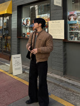 ヴィンテージフレアブラックデニムパンツ