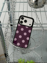 [MADE] dot glass bumper(purplepink)