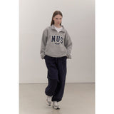 Huke x Nus. ハーフジップアップ（NAVY）