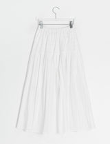 Saku Pure Lace Banding Long Skirt