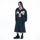 Camo 8-quarter Sweat Bermuda Pants - CHARCOAL