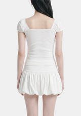 Tiana Floral Eyelet Top