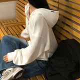 [BELLIDE MADE] Noah, loose fit two-way zip-up hoodie