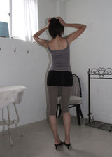 FOLDING CAPRI LEGGINGS (2color)