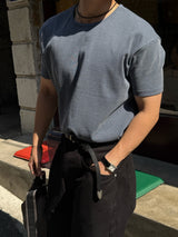 アーバンピグメントクロップマスクルTシャツ