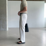 LMN Lake Pintuck Cotton Wide Pants (3 colors)