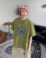 Ellen Crack Star Short Sleeve Tee