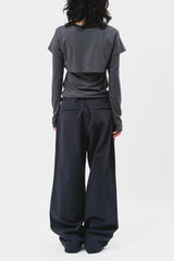 (W) Opening Layered Top (4color)