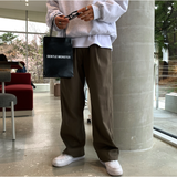  Wonderant Cotton Chest Banding Wide Pants  