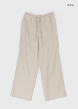 [MADE] Minos Linen Banding Pants