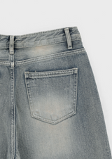 [MADE] Pullup Wide Denim Pants