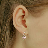 [Silver 925] Cubic Star Earrings