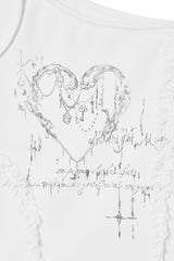 heart 2 t (white)