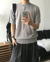 エルビンバンブーショートスリーブニット