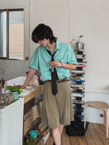 サマークーリングハーフスラックス (3 color)