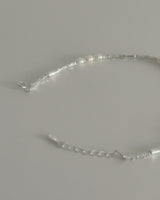 Sparkle pearl bracelet (silver)