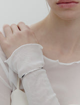 26SS★ [Premium Plating] Precise AB Single Cuff Bangle