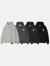 デールパッチエンブロイダーフーディー